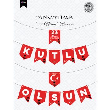 BNR85 23 Nisan Harf Afiş -23 Nisan Kutlu Olsun- BNR85 23 Nisan Harf Afiş -23 Nisan Kutlu Olsun-