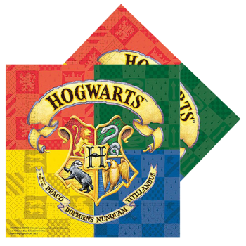 Harry Potter Hogwarts Peçete 20li Harry Potter Hogwarts Peçete 20li