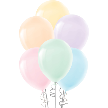 10" Makaron Balon 100lü -Karışık- 10" Makaron Balon 100lü -Karışık-