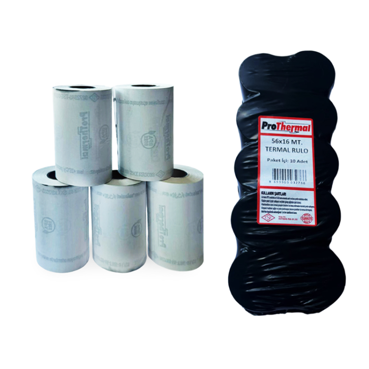Prothermal 56x16 Termal Rulo Eco 10lu Prothermal 56x16 Termal Rulo Eco 10lu