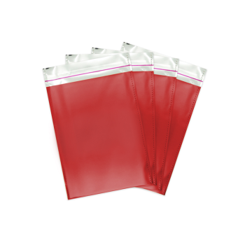 Metalize Poşet 100lü 12x17 -Kırmızı- Metalize Poşet 100lü 12x17 -Kırmızı-