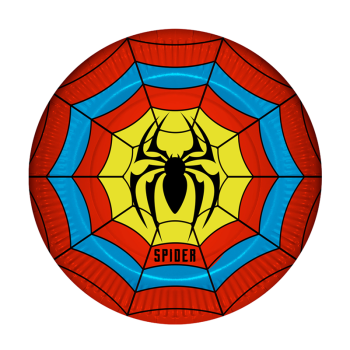 Karton Tabak 23cm 8li -Spider- Karton Tabak 23cm 8li -Spider-