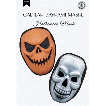 Halloween Maske Seti 2'li -No:1- Halloween Maske Seti 2'li -No:1-