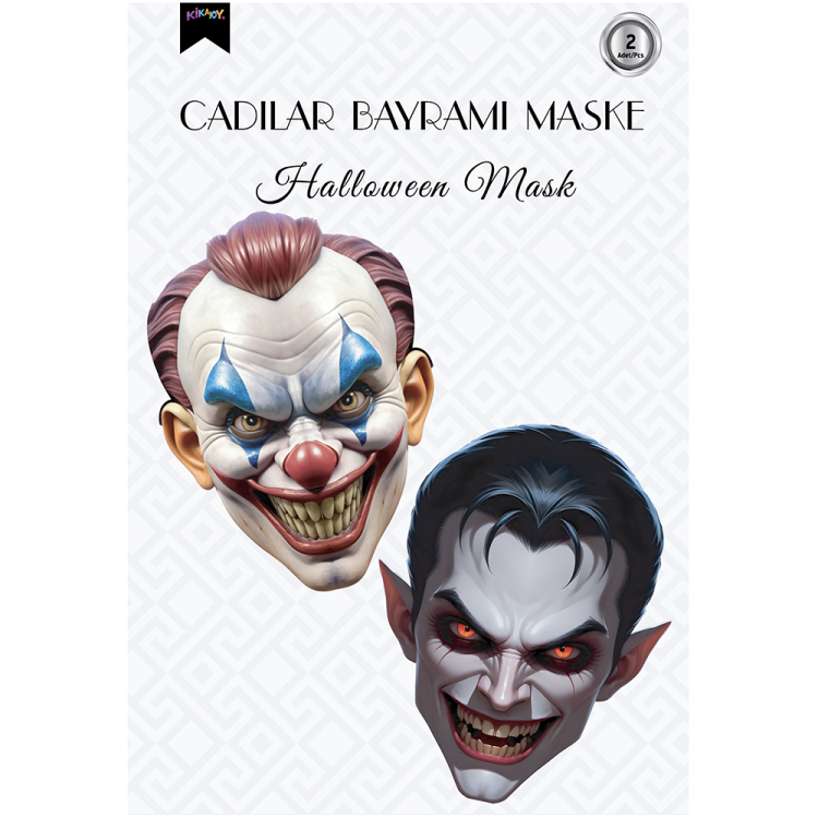 Halloween Maske Seti 2li - No:2