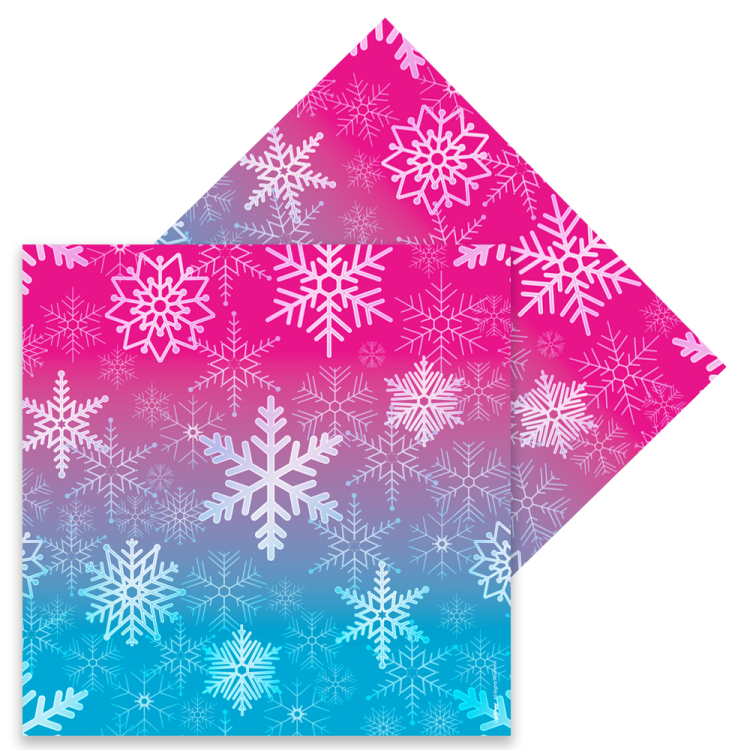 Peçete 33x33 16lı -Snowflakes- Peçete 33x33 16lı -Snowflakes-