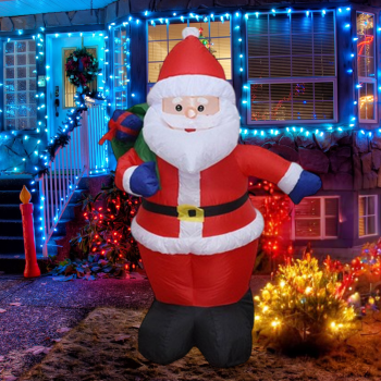 Yılbaşı Şişme Dekor Işıklı Noel Baba Yılbaşı Şişme Dekor Işıklı Noel Baba