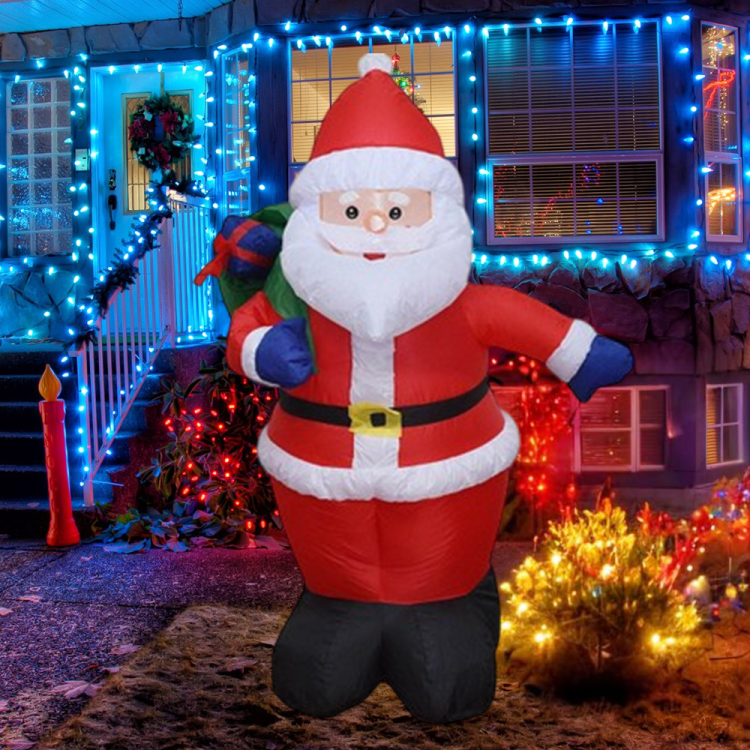 Yılbaşı Şişme Dekor Işıklı Noel Baba Yılbaşı Şişme Dekor Işıklı Noel Baba