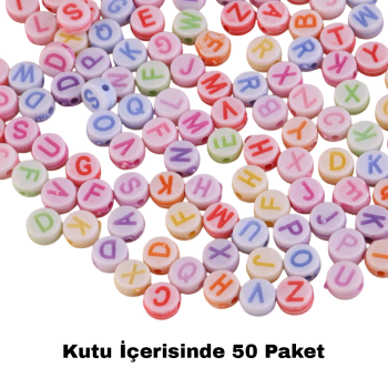 Harf Bileklik 50li Harf Bileklik 50li
