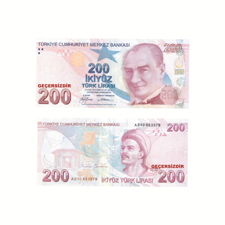 Oyuncak  Kağıt Para 50li 200 TL