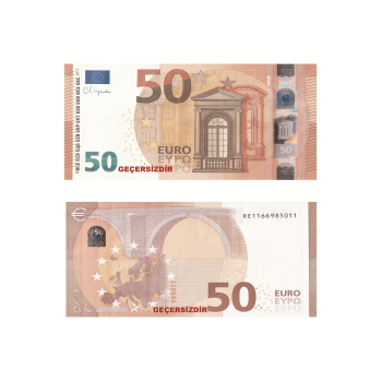 Oyuncak  Kağıt Para 50li 50 Euro Oyuncak  Kağıt Para 50li 50 Euro
