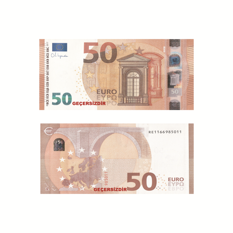 Oyuncak  Kağıt Para 50li 50 Euro
