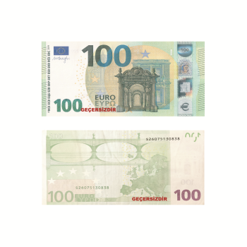 Oyuncak  Kağıt Para 50li 100 Euro Oyuncak  Kağıt Para 50li 100 Euro