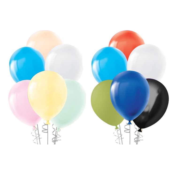 12 Pastel Balon 40lı -Karışık- 12 Pastel Balon 40lı -Karışık-