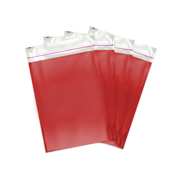 Metalize Poşet 100lü 17x25 -Kırmızı- Metalize Poşet 100lü 17x25 -Kırmızı-