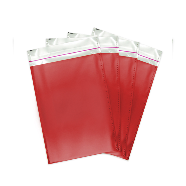 Metalize Poşet 100lü 25x35 -Kırmızı- Metalize Poşet 100lü 25x35 -Kırmızı-