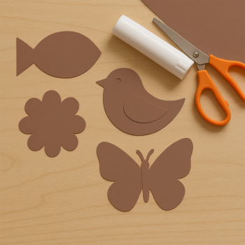 Kika Fon Kartonu 100gr 35x50 -Kahve- Kika Fon Kartonu 100gr 35x50 -Kahve-