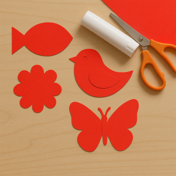 Kika Fon Kartonu 100gr 35x50 -Kırmızı- Kika Fon Kartonu 100gr 35x50 -Kırmızı-