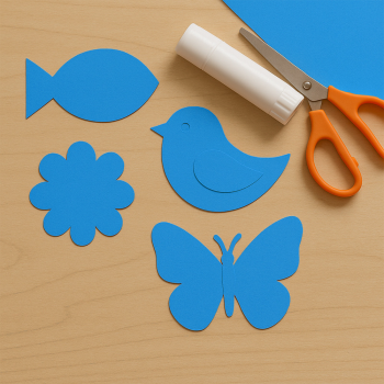 Kika Fon Kartonu 100gr 35x50 -Mavi- Kika Fon Kartonu 100gr 35x50 -Mavi-