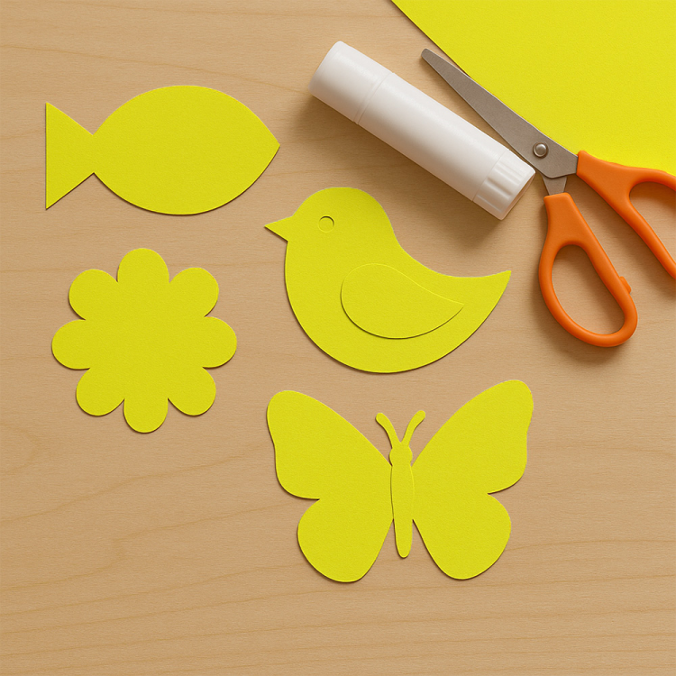 Kika Fon Kartonu 100gr 50x70 -Sarı- Kika Fon Kartonu 100gr 50x70 -Sarı-