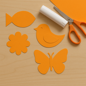 Kika Premium Fon Kartonu 150gr 50x70 -Turuncu-