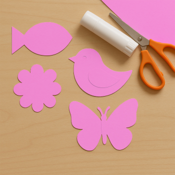 Kika Premium Fon Kartonu 150gr 50x70 -Açık Pembe-