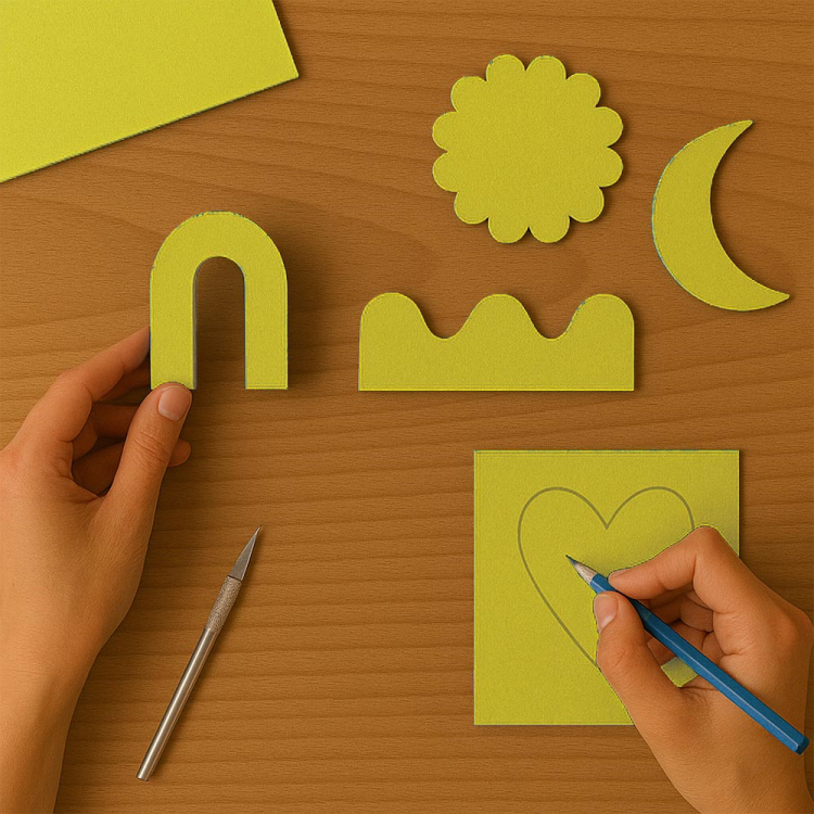 Kika Renkli Mukavva 50x70 18li-Sarı- Kika Renkli Mukavva 50x70 18li-Sarı-