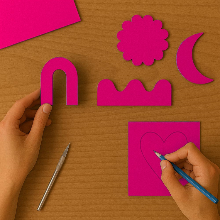 Kika Renkli Mukavva 50x70 18li-Fuşya- Kika Renkli Mukavva 50x70 18li-Fuşya-