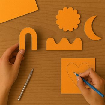 Kika Renkli Mukavva 35x50 36lı-Turuncu-