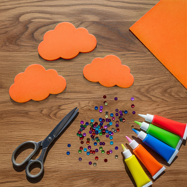 A4 Eva Tabaka 10lu -Turuncu- A4 Eva Tabaka 10lu -Turuncu-