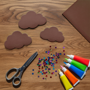 A4 Eva Tabaka 10lu -Kahve- A4 Eva Tabaka 10lu -Kahve-