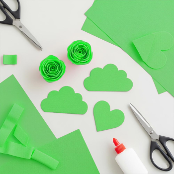 Krapon Kağıdı 10lu 50x200 -Fıstık Yeşili-