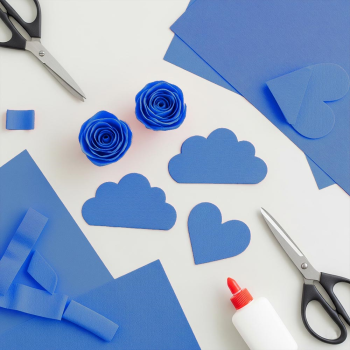 Krapon Kağıdı 10lu 50x200 -Mavi-