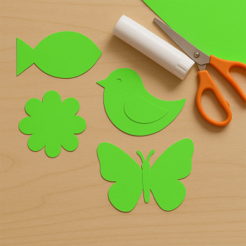 Kika Premium Fon Kartonu 150gr 35x50 -Fıstık Yeşil