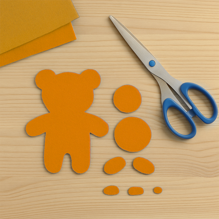 A4 Keçe Tabaka 10lu -Turuncu- A4 Keçe Tabaka 10lu -Turuncu-