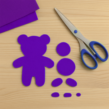 A4 Keçe Tabaka 10lu -Mor- A4 Keçe Tabaka 10lu -Mor-