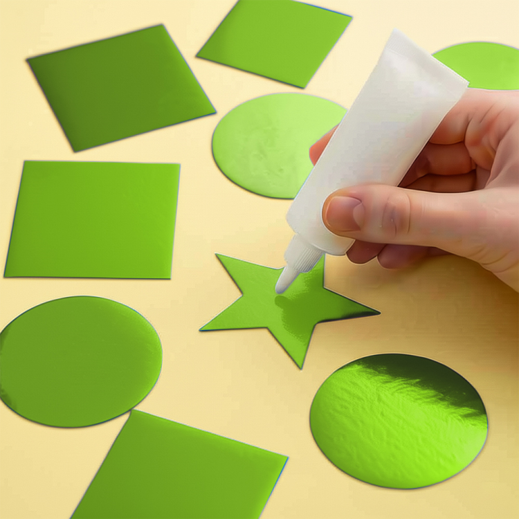 Kika Metalize Karton 50x70 50li -Fıstık Yeşili- Kika Metalize Karton 50x70 50li -Fıstık Yeşili-