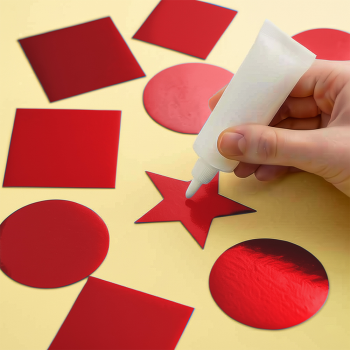 Kika Metalize Karton 50x70 50li - Kırmızı Kika Metalize Karton 50x70 50li - Kırmızı