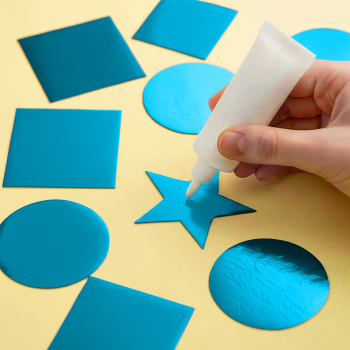 Kika Metalize Karton 50x70 50li -Mavi-