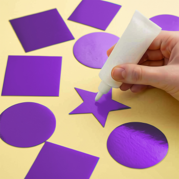 Kika Metalize Karton 50x70 50li -Mor-