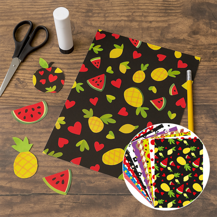 Bristol Karton 50x70 10lu Desenli Bristol Karton 50x70 10lu Desenli