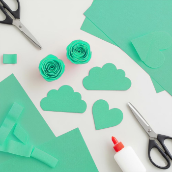 Krapon Kağıdı 10lu 50x200 -Su Yeşili-