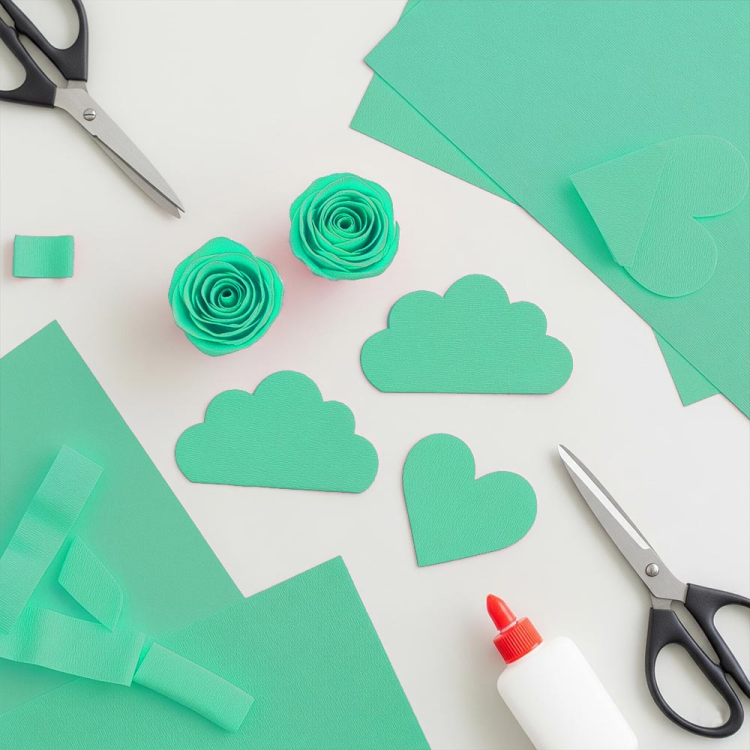 Krapon Kağıdı 10lu 50x200 -Su Yeşili- Krapon Kağıdı 10lu 50x200 -Su Yeşili-