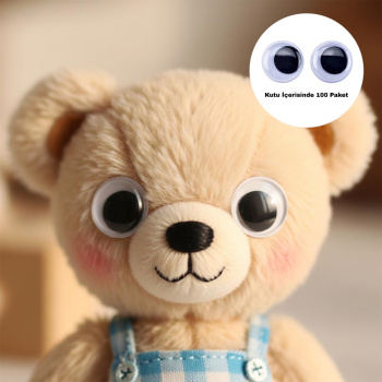 Oynar Göz 15mm Büyük Boy 72li Oynar Göz 15mm Büyük Boy 72li