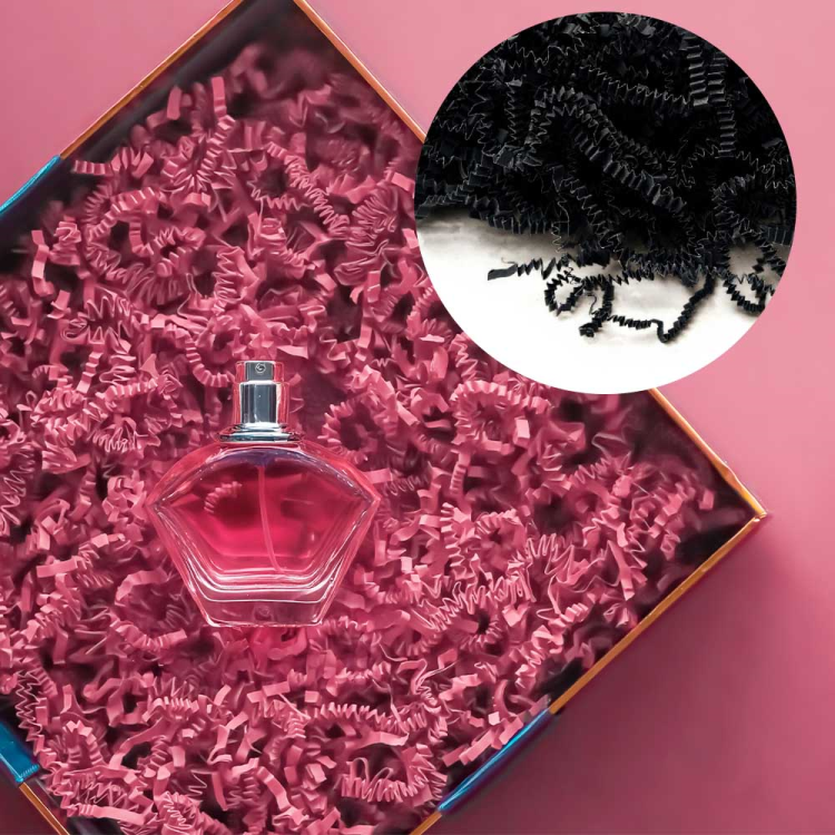 Zigzag Kırpık Kağıt 250gr -Siyah- Zigzag Kırpık Kağıt 250gr -Siyah-