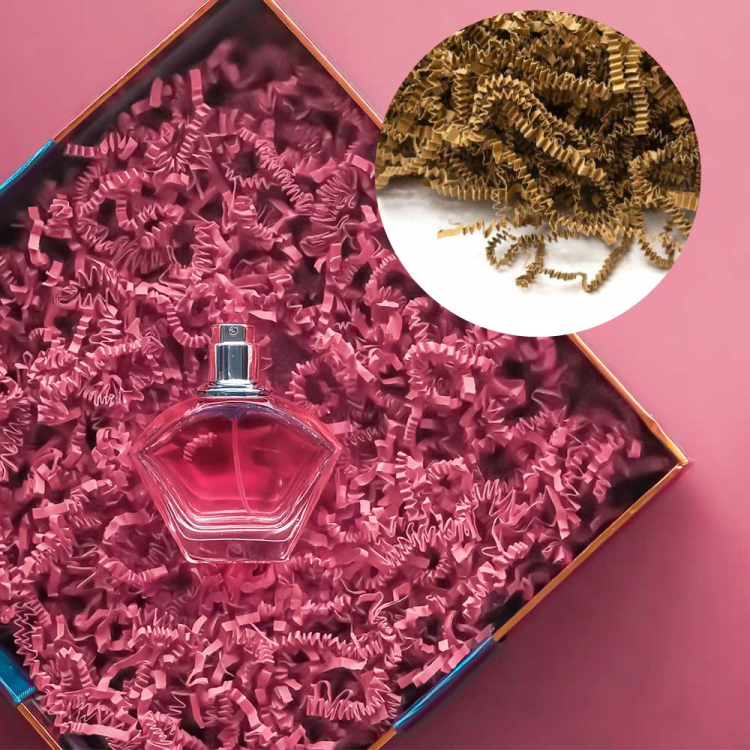 Zigzag Kırpık Kağıt 250gr -Kraft- Zigzag Kırpık Kağıt 250gr -Kraft-