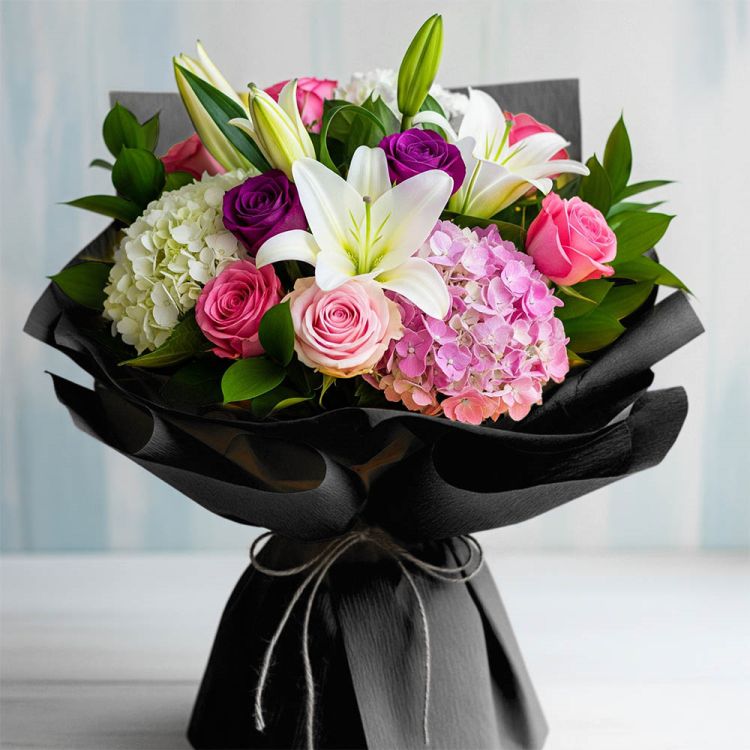 Çiçekçi Krep Kağıdı 180gr -Siyah- Çiçekçi Krep Kağıdı 180gr -Siyah-