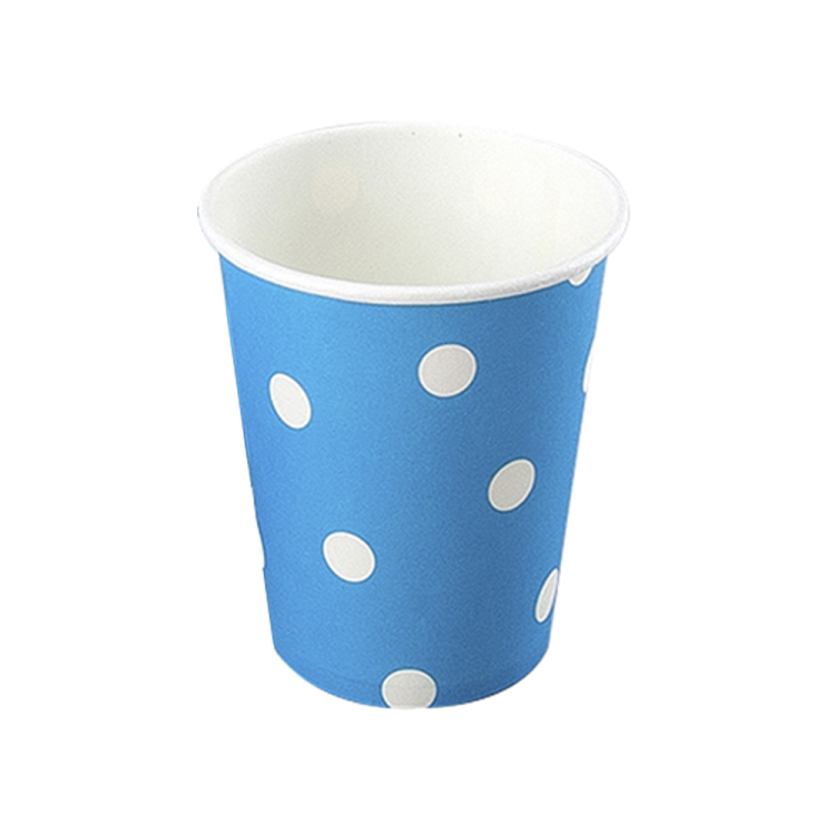 Karton Bardak BRDK011 8li -Puantiye Açık Mavi- Karton Bardak BRDK011 8li -Puantiye Açık Mavi-