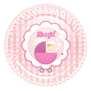 Karton Tabak Roll Up 8li -Kız Bebek- Karton Tabak Roll Up 8li -Kız Bebek-