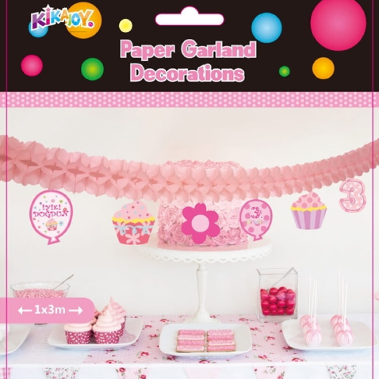 Kağıt Zincir Süs 3 Yaş Pmb/Mv -KF025-3- Kağıt Zincir Süs 3 Yaş Pmb/Mv -KF025-3-