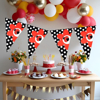 Üçgen Flama FLM004 -Uğur Böceği- Üçgen Flama FLM004 -Uğur Böceği-